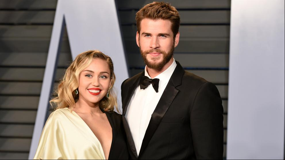 Miley Cyrus y Liam Hemsworth empezarán el 2020 casados