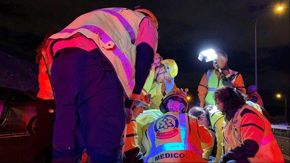 Herido grave por arma blanca en Madrid