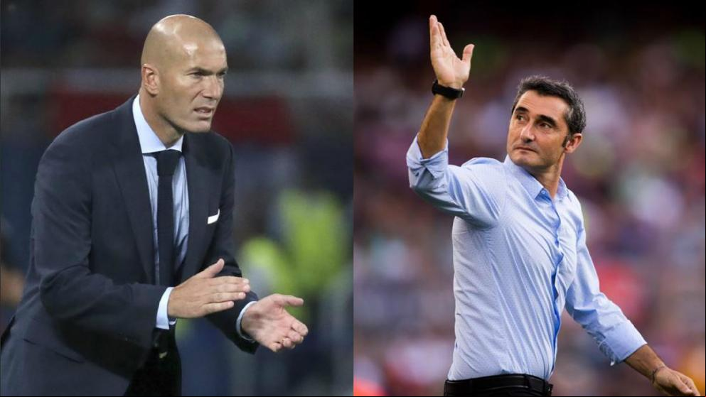 Valverde busca la primera victoria en el Camp Nou ante el Madrid de Zidane