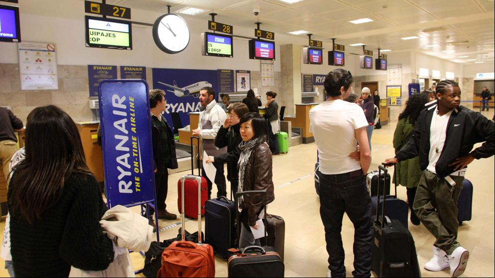 Ryanair no ha pedido más ayudas para mantener la base de Girona