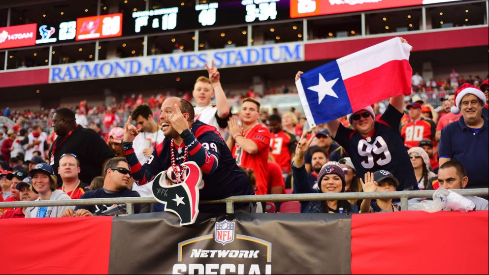Violenta pelea entre dos aficionados de los Tampa Bay Buccaneers de la NFL