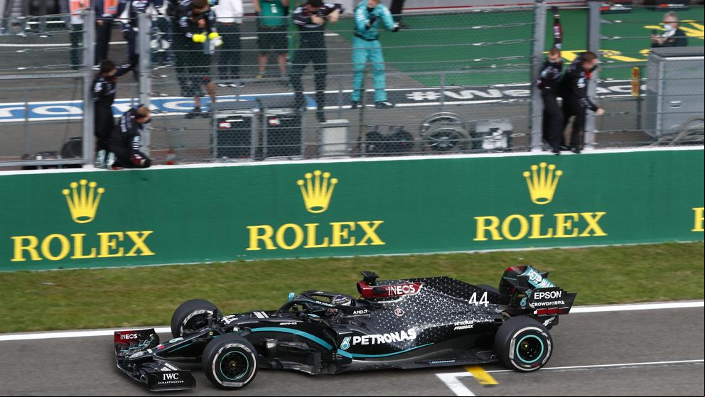 Hamilton se pasea por las Ardenas