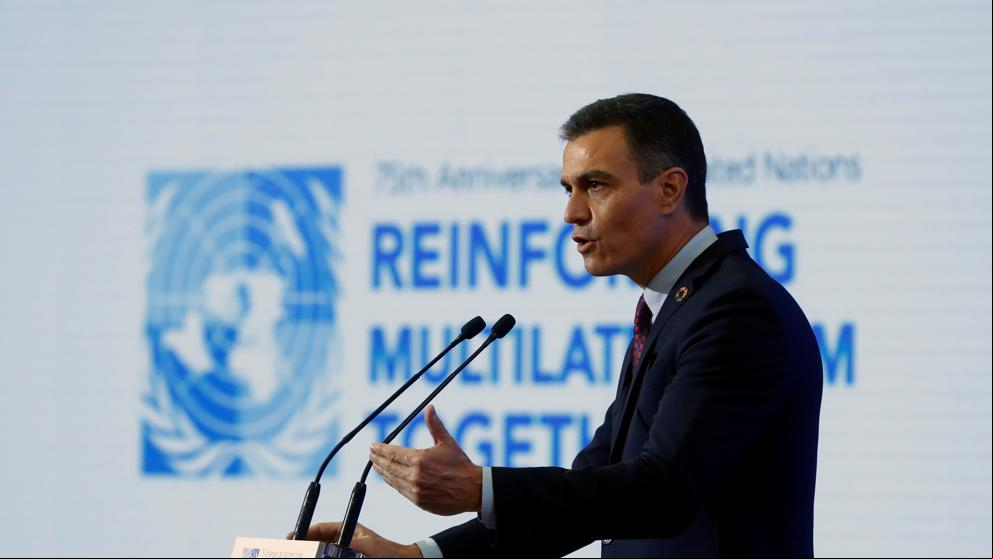 Sánchez clama por el “renacimiento del multilateralismo” tras la marcha de Trump