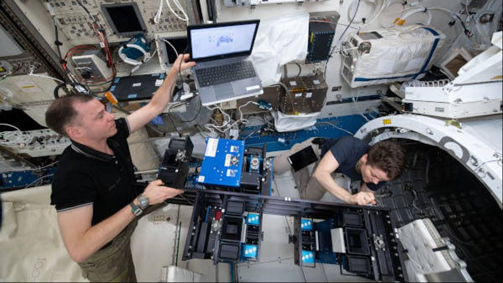 Las investigaciones de la Estación Espacial Internacional en imágenes