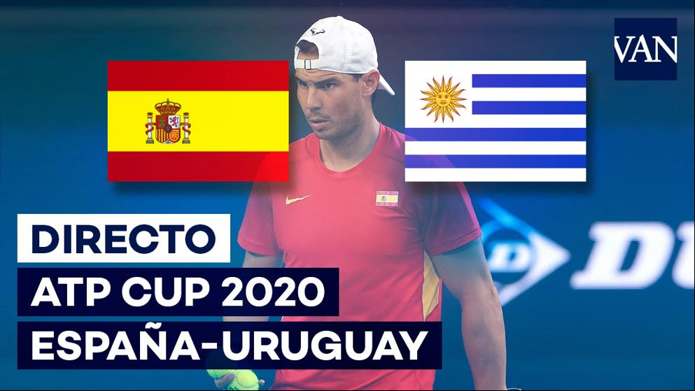 Rafa Nadal - Pablo Cuevas, en directo: ATP Cup 2020: fase de grupos