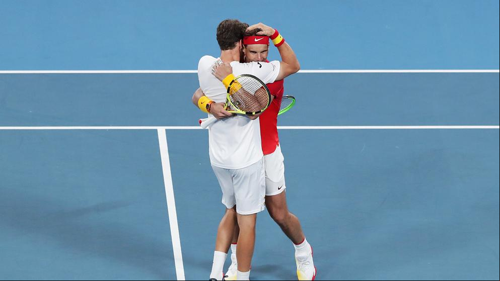 ATP Cup: Resumen y resultado del partido de dobles, en directo