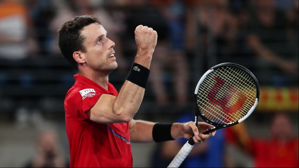 Bautista doma a Kyrgios y avanza a España en la semifinal de la ATP Cup Bautista doma a Kyrgios y avanza a España en la semifinal de la ATP Cup