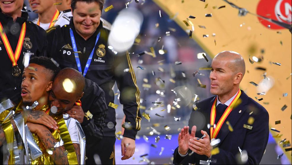 Zidane, un entrenador infalible en las finales