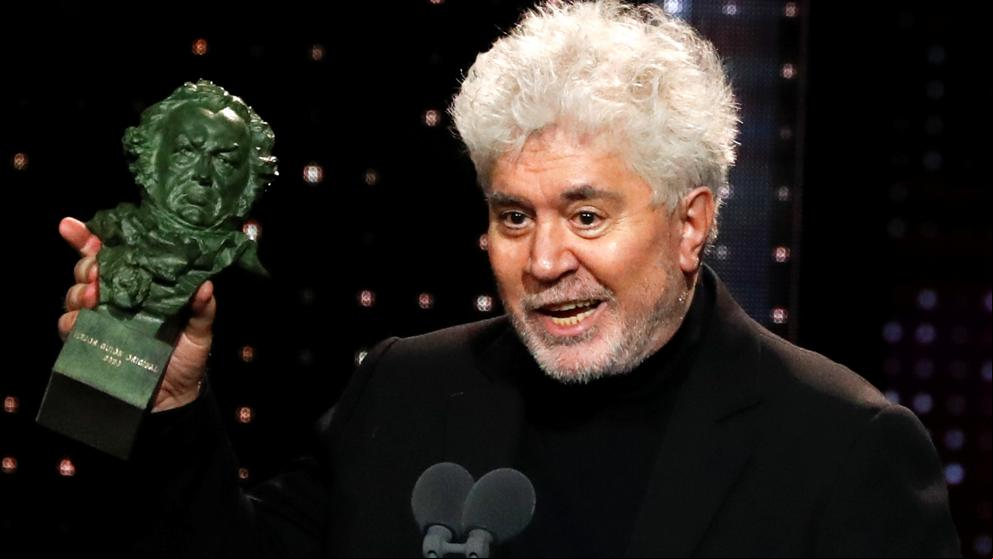 Pedro Almodóvar cumple los pronósticos y gana el Goya a mejor dirección