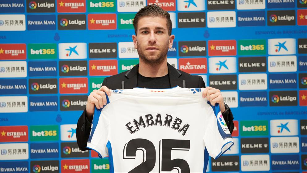 Embarba: “Tengo unas ganas increíbles de vestir la camiseta del Espanyol”