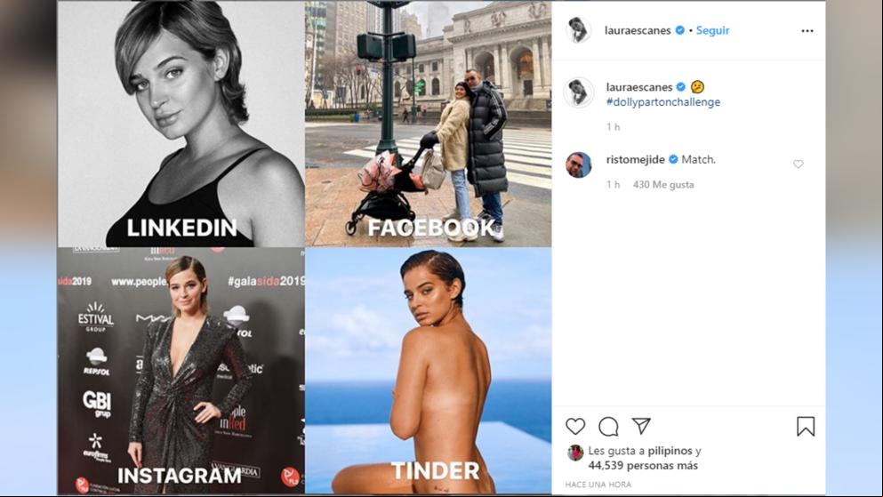 Famosos españoles se suman al #DollyPartonChallenge