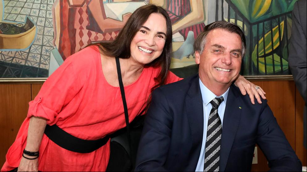 Bolsonaro pone al frente de Cultura a la popular actriz de telenovelas Regina Duarte