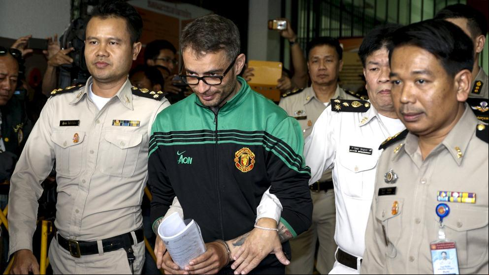 El español condenado a muerte en Tailandia confiesa haber matado a David Bernat