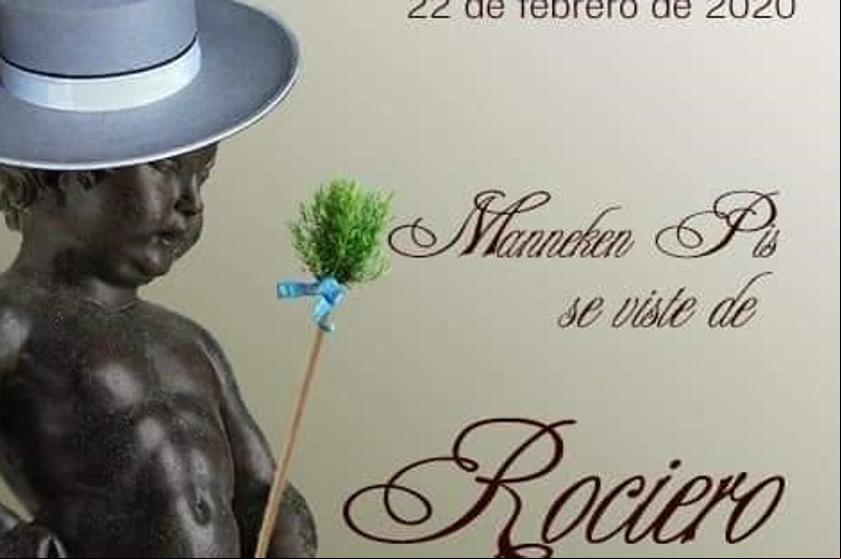 La Hermandad de Bruselas vestirá de rociero al Manneken-Pis