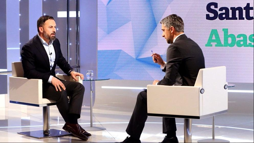 La tensa entrevista de Abascal en TVE en que volvió a vincular inmigración y delincuencia