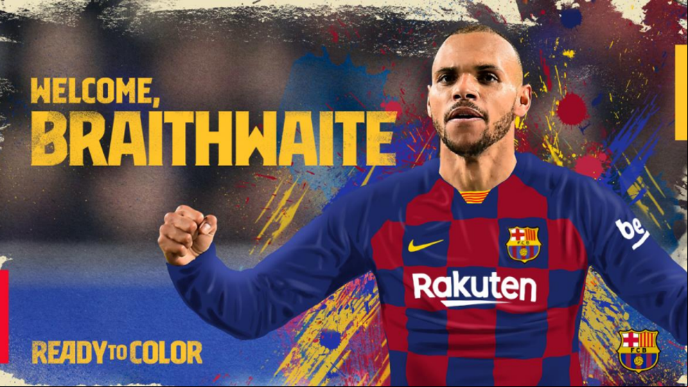 DIRECTO | Martin Braithwaite, nuevo jugador del FC Barcelona