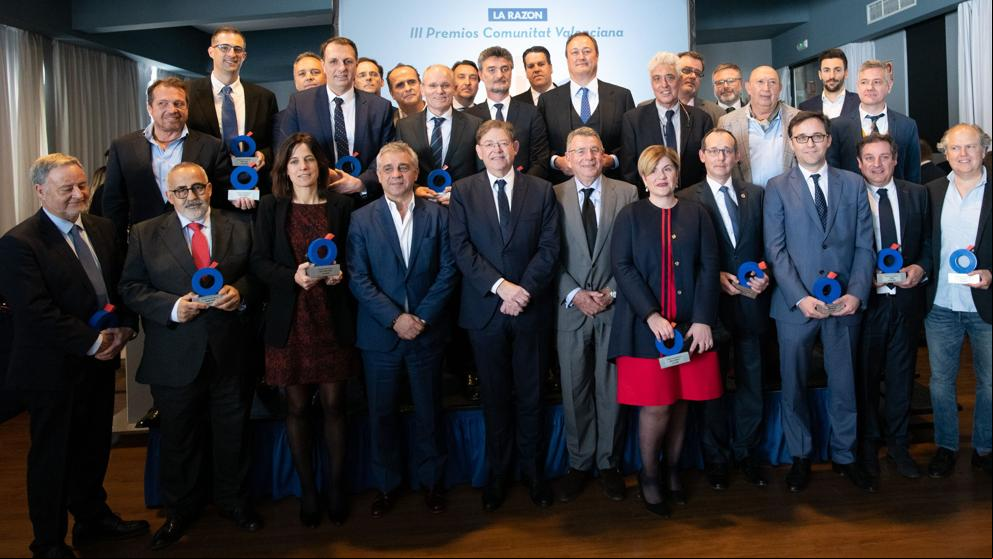 Ximo Puig entrega los III Premios de La Razón-Comunitat Valenciana