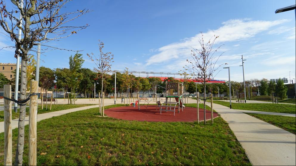 Referentes femeninos bautizan las calles del nuevo barrio de la ciudad deportiva del Barça