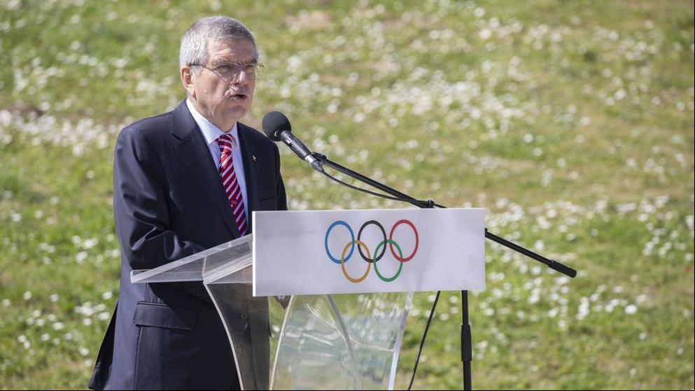 El presidente del COI pide “flexibilidad” a atletas y comités para mantener los Juegos