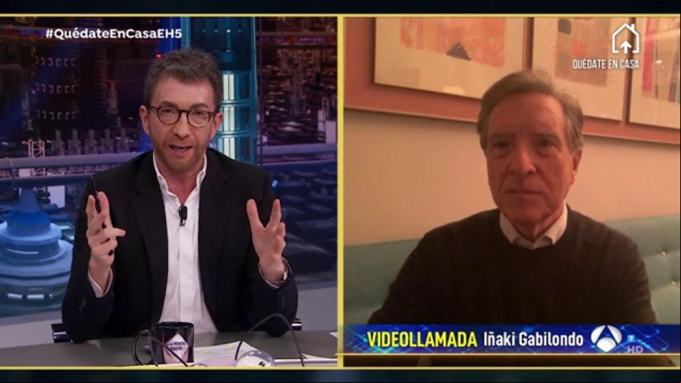 Iñaki Gabilondo en ‘El Hormiguero’: “Los empleos que estaban al final de la sociedad, ahora son esenciales”