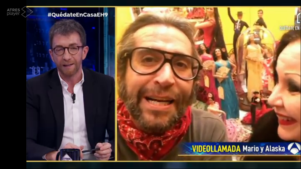 ‘El Hormiguero’ se cuela hasta en los armarios de Alaska y Mario Vaquerizo