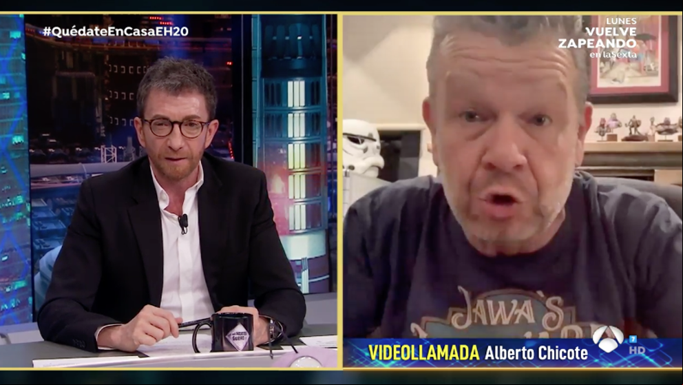 Un “cafre” boicotea la entrevista de Chicote en ‘El Hormiguero’