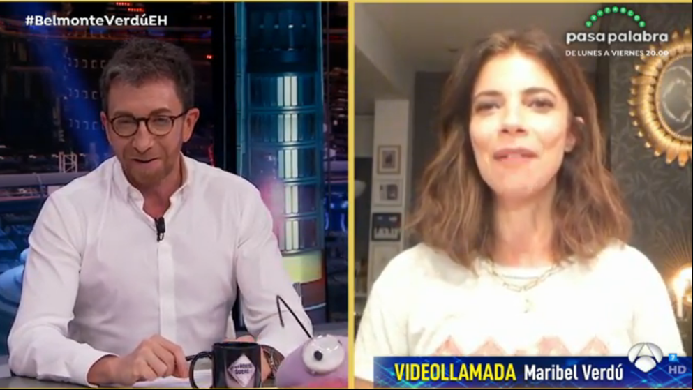 ‘El Hormiguero’: Maribel Verdú celebra que ya está recuperada del coronavirus