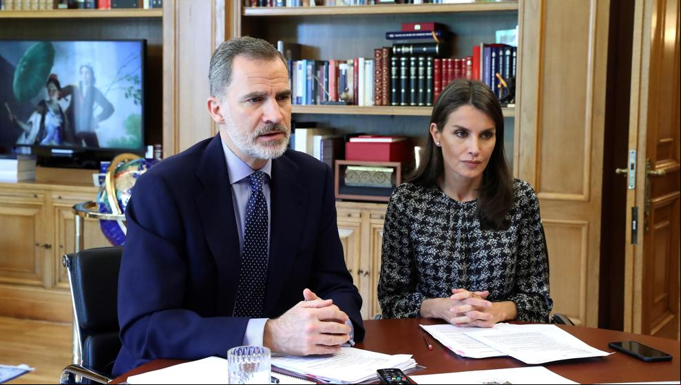 Los Reyes y sus hijas guardarán un minuto de silencio en memoria de las víctimas del Covid 19