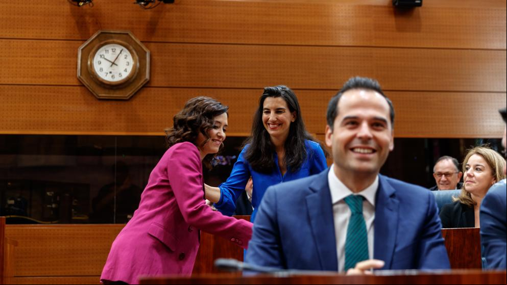 PP y Vox plantan a Cs en la reunión con los grupos parlamentarios de Madrid