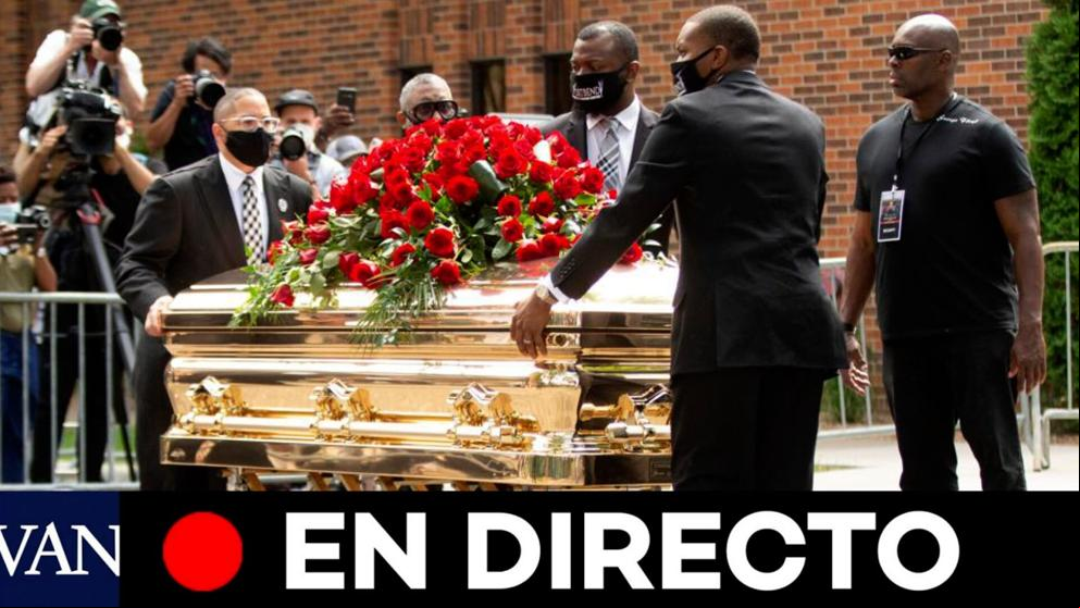[EN DIRECTO]: Los restos de George Floyd llegan a Houston donde habrá homenaje y funeral