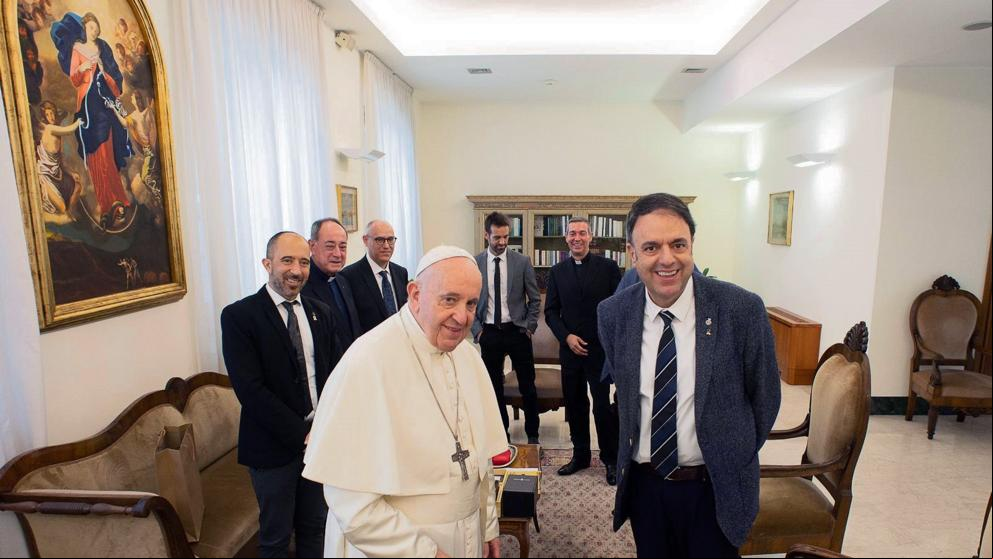 El Papa Francisco elogia a los sanitarios que han luchado contra el coronavirus
