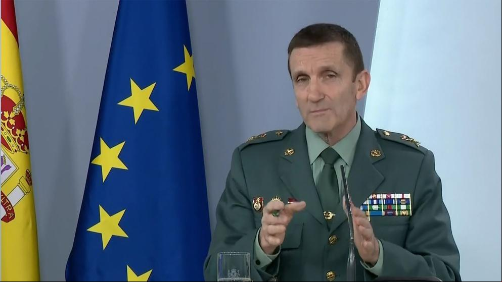 Interior sitúa al frente de la Guardia Civil al general que habló de combatir los bulos contra el Gobierno
