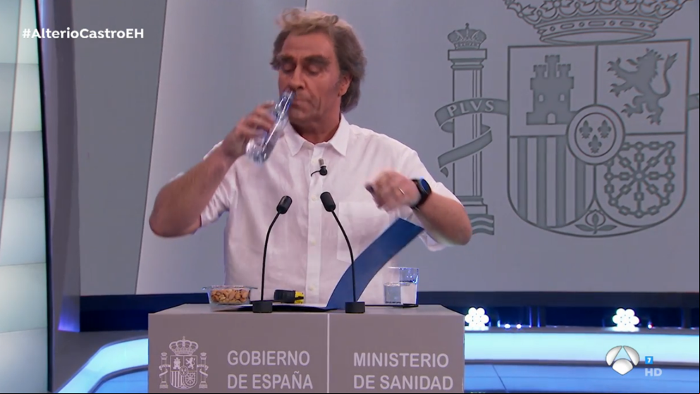 ‘El Hormiguero’ se mofa de Fernando Simón con la imitación de Latre