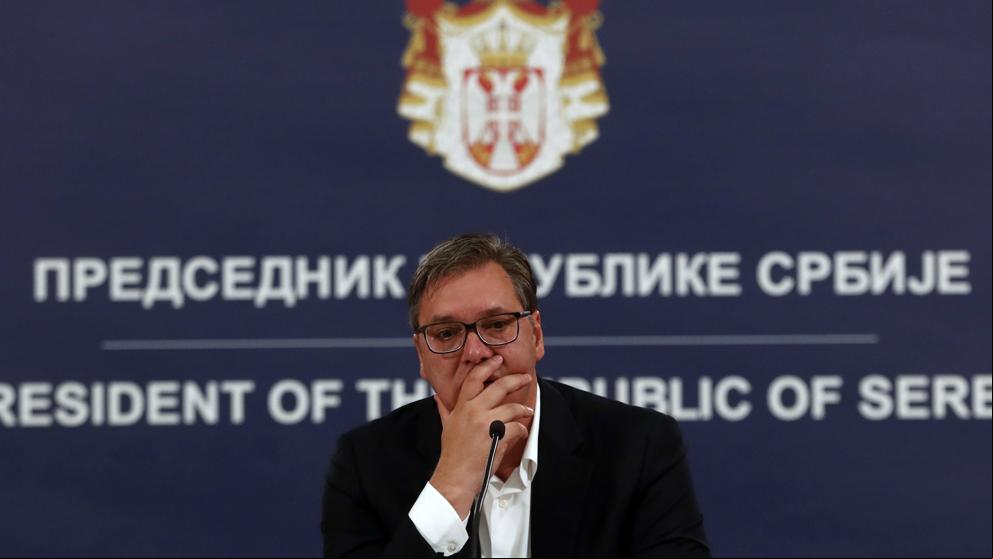 El presidente de Serbia decreta el toque de queda en Belgrado ante la “situación alarmante” por la Covid-19