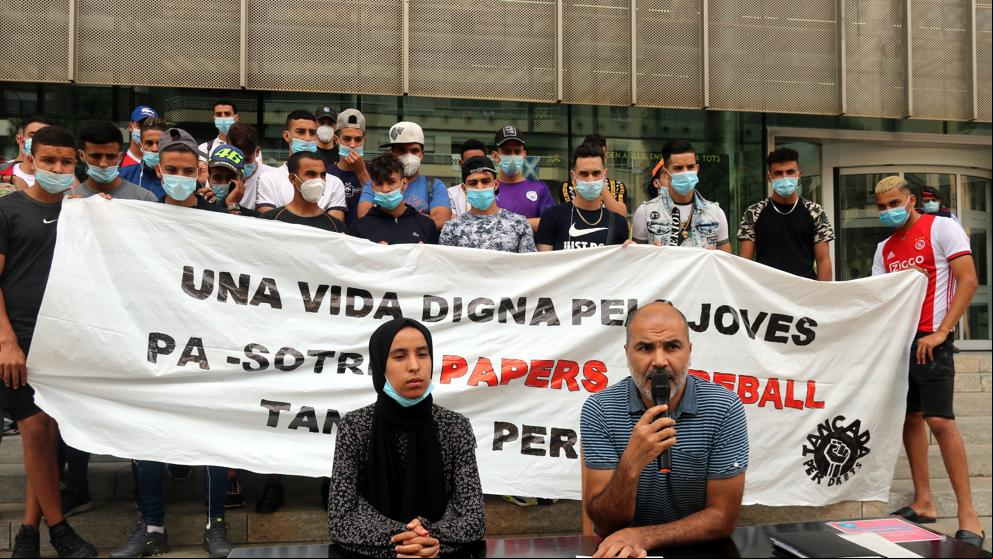 Los jóvenes que se encerraron a la UdG denuncian que sufren racismo social