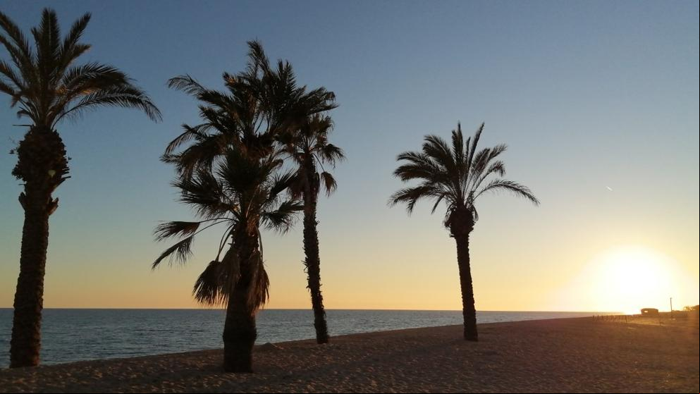 ¿Cómo es la última luz del día en Santa Susanna?