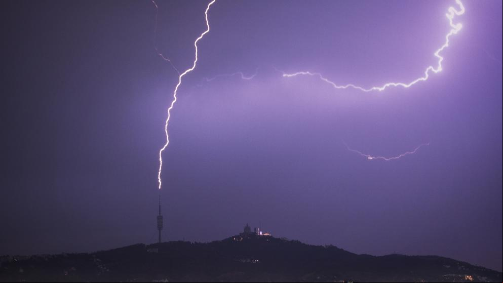 Entra una pequeña DANA en España que trae tormentas y descenso de temperaturas