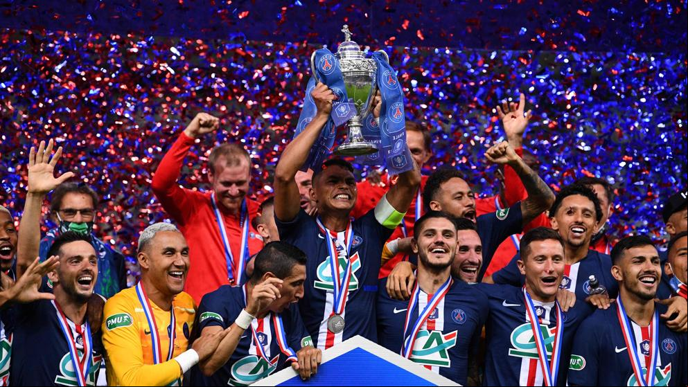 Neymar y Mbappé, cara y cruz en el triunfo del PSG en la final de Copa sa