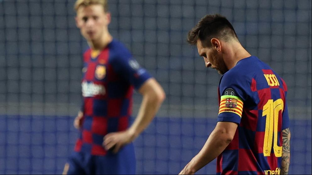 El Barça nunca había encajado más de cuatro goles en Europa
