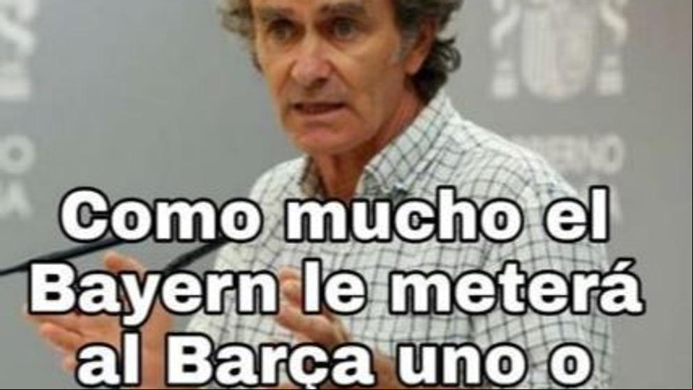 Los memes más divertidos de la humillación del Barça frente al Bayern