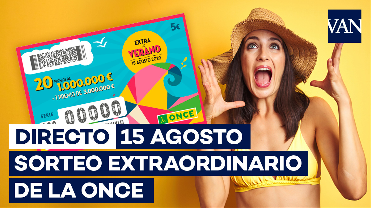 Resultado Extra de Verano de la ONCE y Lotería Nacional en directo
