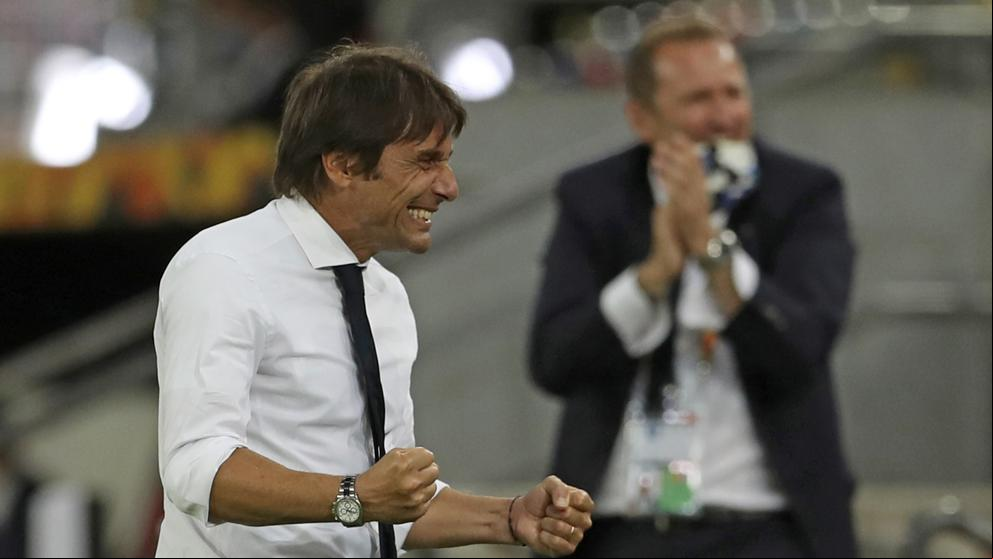 Antonio Conte analiza al Sevilla, su rival en la final de la Europa League