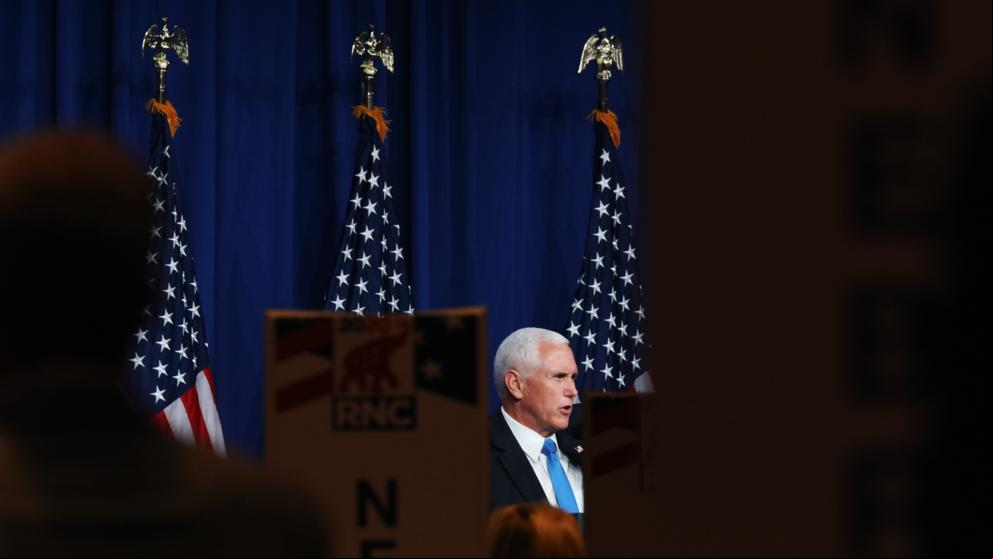Confirman a Pence como candidato republicano a vicepresidente