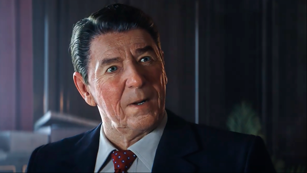 Un Ronald Reagan hiperrealista protagoniza el nuevo vídeo de Call of Duty