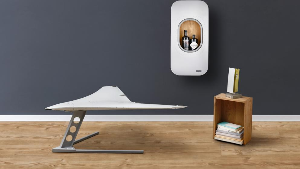 Las aerolíneas se reinventan, Lufthansa recicla sus aviones para crear muebles
