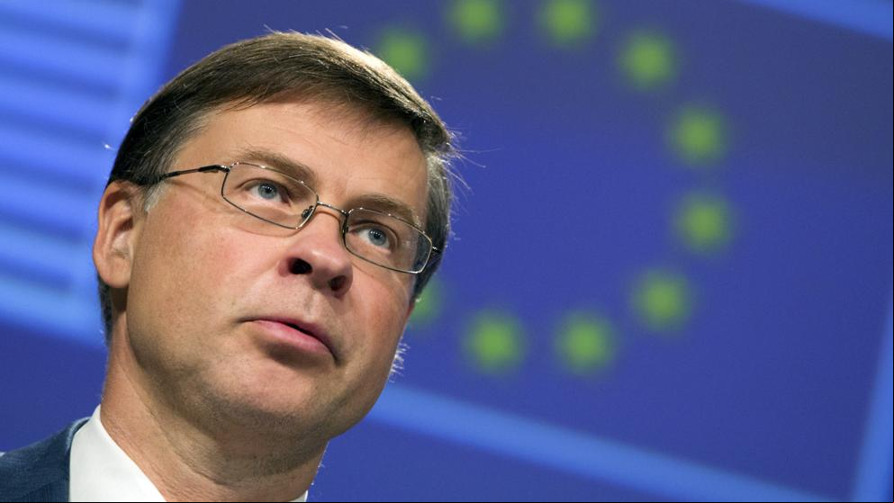 El letón Dombrovskis será el comisario de Comercio