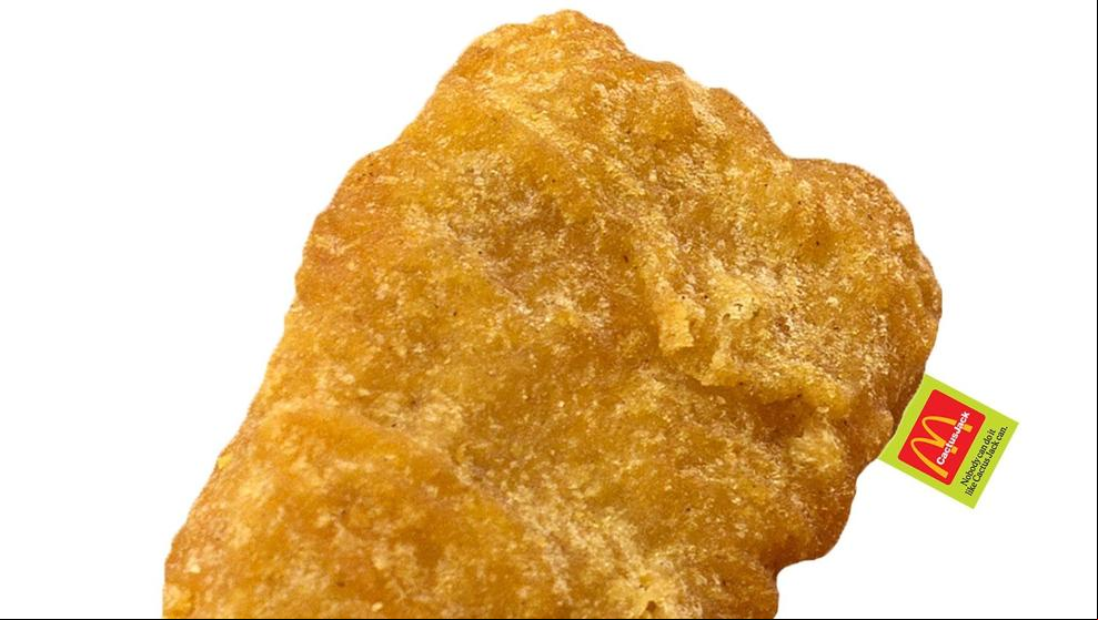 McDonald’s está vendiendo almohadas con forma de nugget gigante