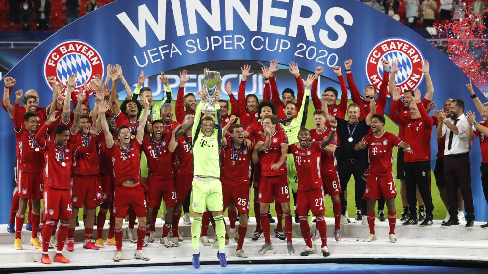 El Bayern gana la Supercopa de Europa al Sevilla en modo humano