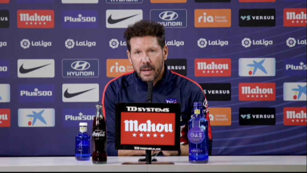 Simeone lo tiene claro: “Pueden jugar juntos Suárez y Diego Costa”