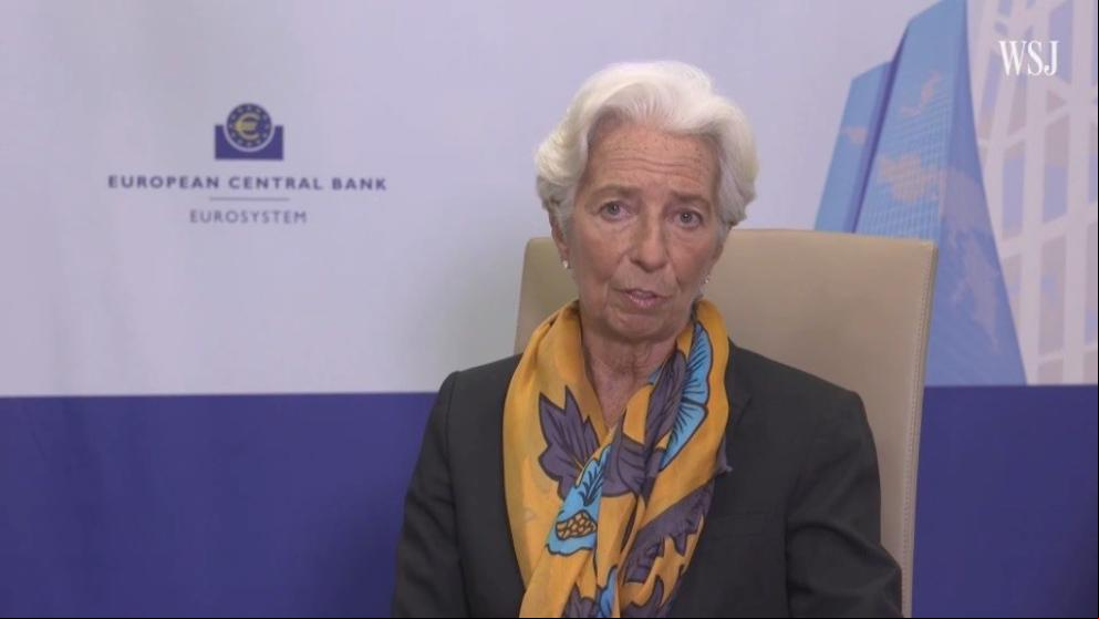 Lagarde: La recuperación económica “completa” no llegará hasta finales del 2022